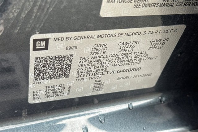 2020 GMC Sierra 1500 Elevation