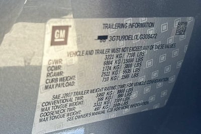 2020 GMC Sierra 1500 SLT
