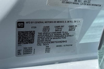 2026 GMC Sierra 1500 SLT