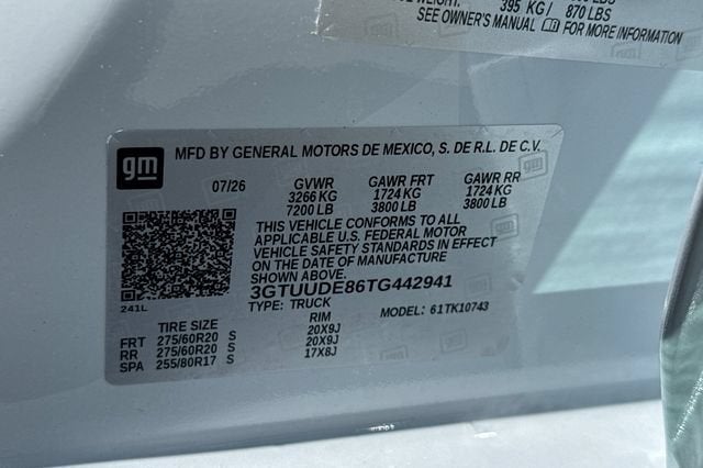 2026 GMC Sierra 1500 SLT