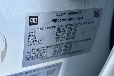 2025 GMC Sierra 1500 SLT