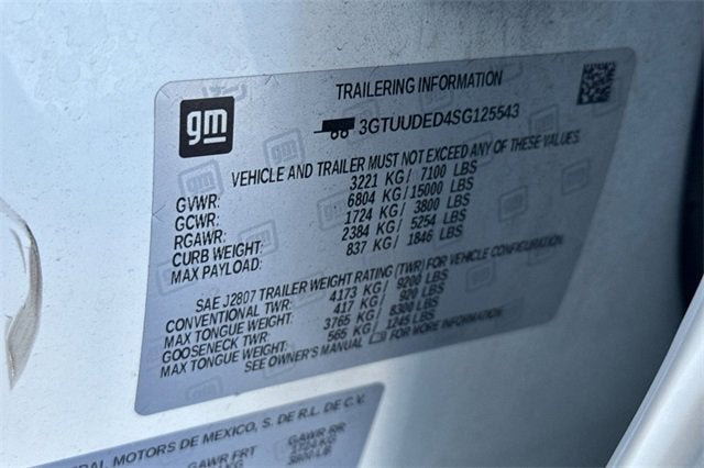 2025 GMC Sierra 1500 SLT