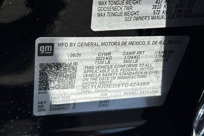 2026 GMC Sierra 1500 SLT