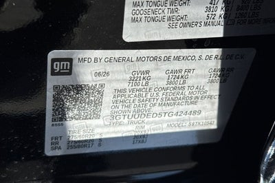 2026 GMC Sierra 1500 SLT