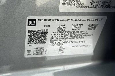2026 GMC Sierra 1500 SLT