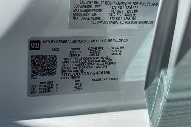 2026 GMC Sierra 1500 SLT