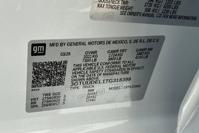 2026 GMC Sierra 1500 SLT