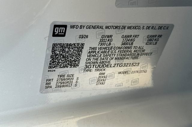 2026 GMC Sierra 1500 SLT
