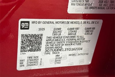 2026 GMC Sierra 1500 SLT