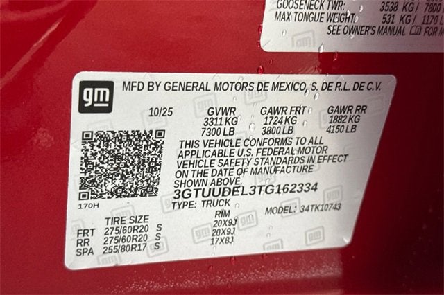 2026 GMC Sierra 1500 SLT