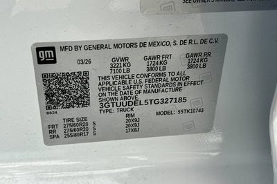 2026 GMC Sierra 1500 SLT