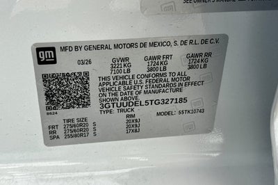 2026 GMC Sierra 1500 SLT