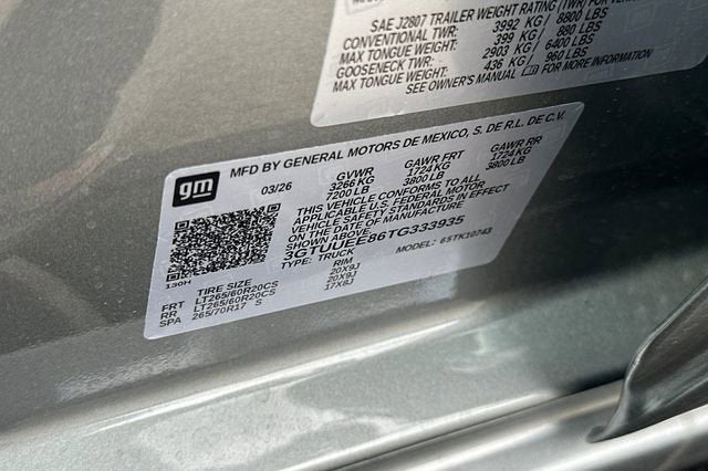 2026 GMC Sierra 1500 AT4
