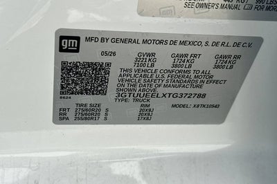 2026 GMC Sierra 1500 AT4