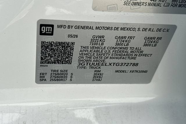 2026 GMC Sierra 1500 AT4