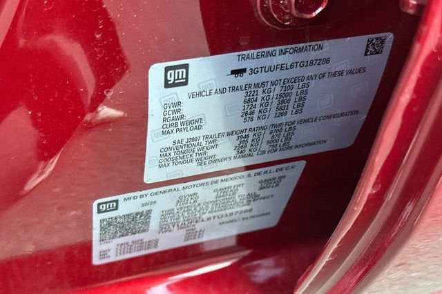 2026 GMC Sierra 1500 AT4X