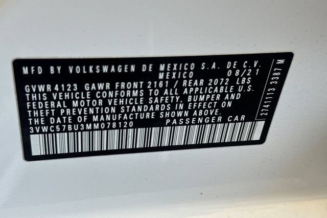 2021 Volkswagen Jetta S