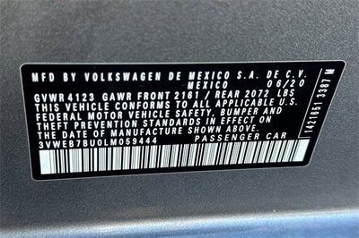 2020 Volkswagen Jetta SEL