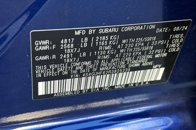 2024 Subaru Crosstrek Sport