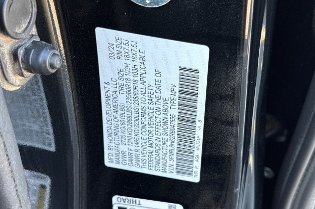 2024 Honda Odyssey EX-L