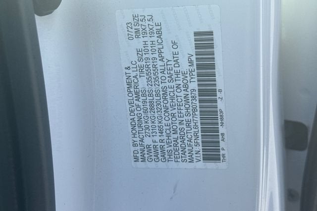 2023 Honda Odyssey Sport