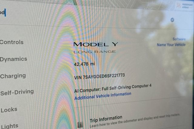 2025 Tesla Model Y Long Range
