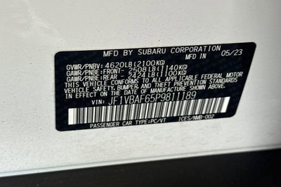 2023 Subaru WRX Premium