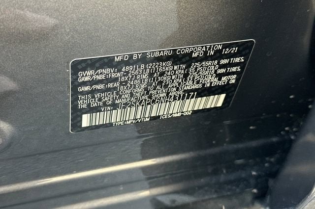 2022 Subaru Forester Limited