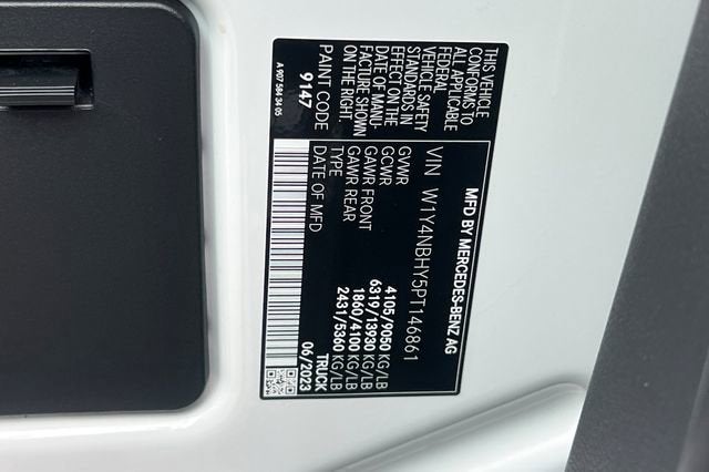 2023 Mercedes-Benz Sprinter Cargo Van NA