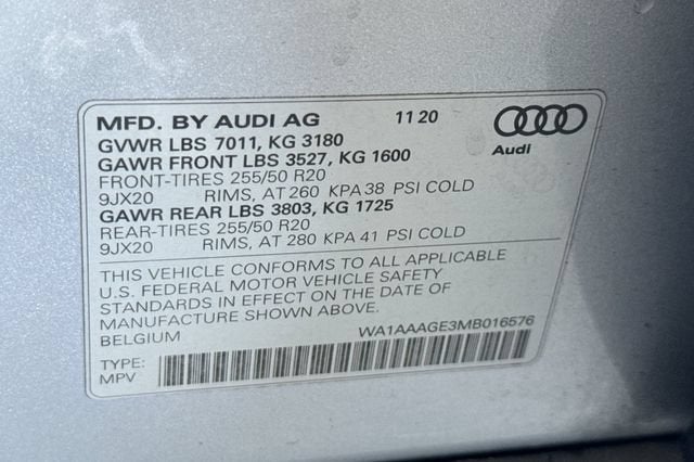 2021 Audi e-tron Premium