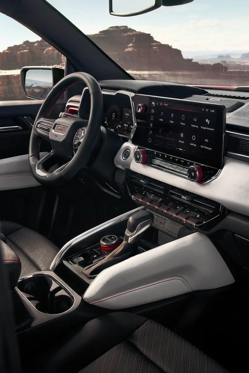 2026 GMC Canyon infotainment system at Lehmer's Concord GMC in CONCORD CA