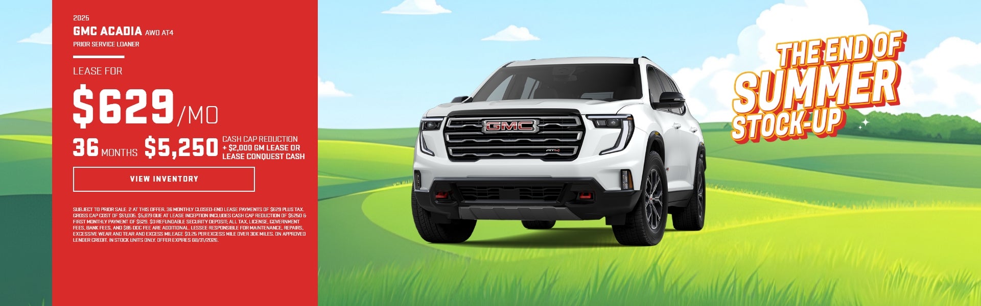 2026 GMC Acadia