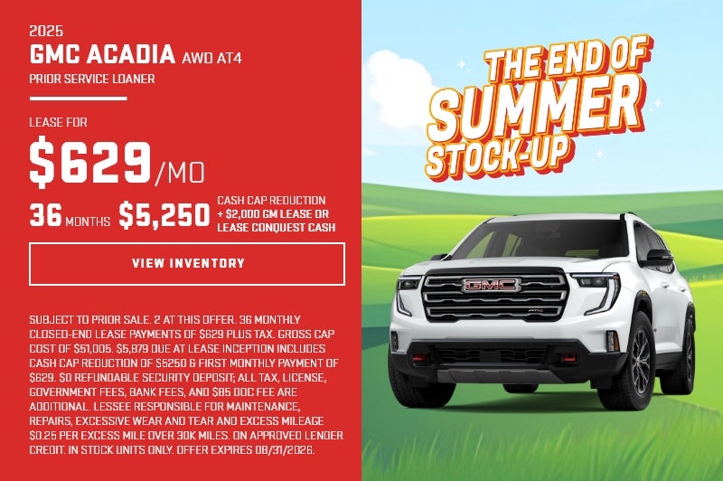 2026 GMC Acadia