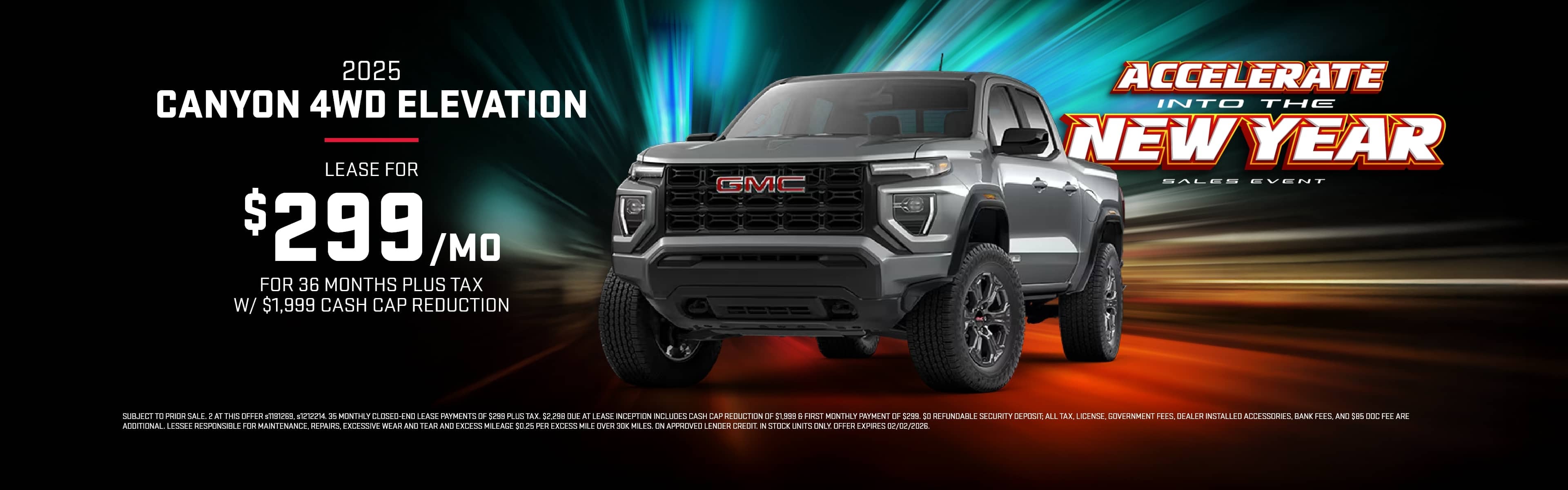 2025 Canyon 4WD Elevation