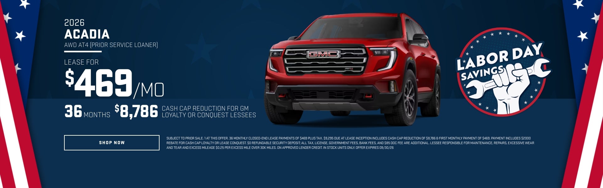 2026 GMC Acadia